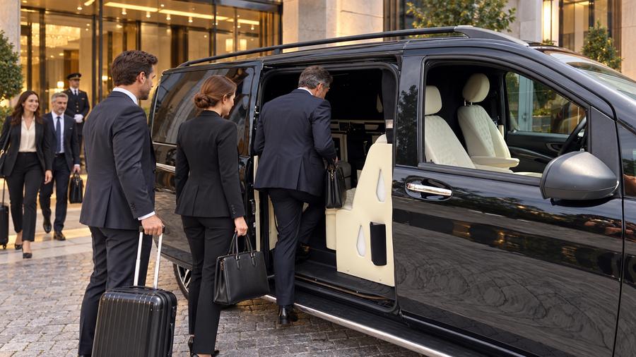 Przejazdy biznesowe Mercedesem Vito